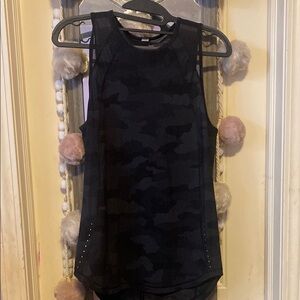 Lululemon Black Camo tank